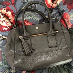 Kate Spade Alessa Southport Avenue Black Satchel